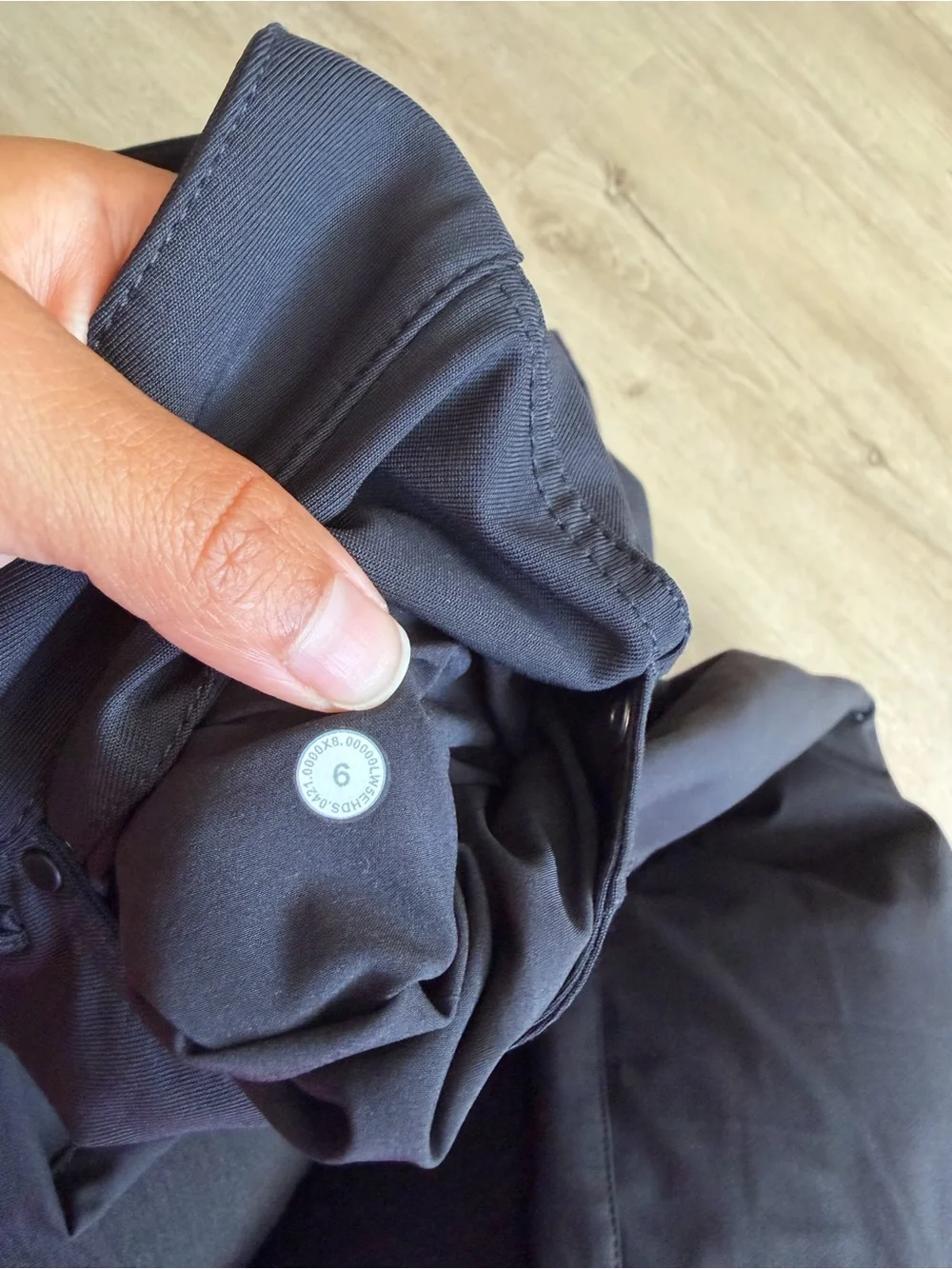 Lululemon City Sleek 5 Pocket Pants Black Size 6 W5CZIS High Rise Stretch